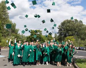 The Bear Creek School graduates