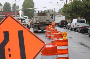Downtown Redmond business owners say construction has negatively impacted them. Aaron Kunkler/Redmond Reporter