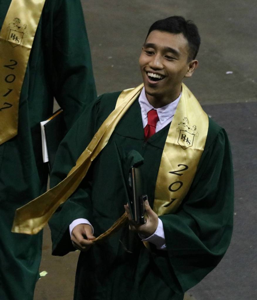 Redmond High graduates bask in the spotlight at KeyArena