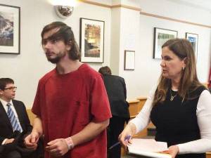 Mark Karasek in court two years ago. Courtesy of KOMO News