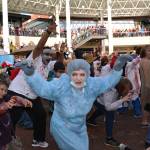 Zombies get their groove on at &ldquo;Thrill the World&rdquo; last year. Reporter file photo