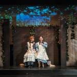 Emily Brooks interacts with Zoe Foster as Diana in Anne of Green Gables. Courtesy of Michael Brunk/ nwlens.com