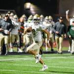 Redmonds Teryn Berry blasts up field during a game this season. Courtesy of Marc La Pierre Photography http://marclapierre.photodeck.com