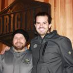 Andrew Cornwall, left, and Jon Sherman run Origins Cannabis in Redmond, which opened last week. Aaron Kunkler/Redmond Reporter