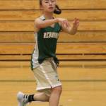 Redmonds Andrea Dang fires a pass during practice on Monday. Andy Nystrom, Redmond Reporter