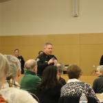 Mylett encourages residents to get more involved with their local police departments. Nicole Jennings/staff photo