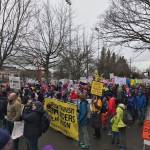 Tens of thousands of people attended the Seattle Womens March this year, including residents from the Eastside. Kailan Manandic, Kirkland Reporter