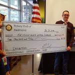 Redmond Rotary up to bat with donation