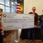 Redmond Rotary presented Redmond North Little League (RNLL) a $2,000 donation for the construction of batting cages at Redmond Ridge Regional Park on Jan. 25. The check, held by Sasha Radojevic and Rotary president A.J. Taylor, was presented to RNLL President Alec Weintraub. The covered and heated batting-cage facility will be available for use year round. Construction is expected to start this fall. More information about the facility and how to contribute is located at <a href="http://www.rnll.org/indoorbatting" target="_blank">http://www.rnll.org/indoorbatting</a> or by emailing sponsorship@rnll.org. Redmond Rotary meets at noon Thursdays for lunch at the Hyatt House in downtown Redmond. For information, visit <a href="http://redmondrotary.org/" target="_blank">http://redmondrotary.org/</a> or download the Redmond Rotary mobile app. Courtesy photo