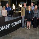 From left to right: City staff members and council, Heather Newcomb, Ryan Spencer, Kim McGinty, Eric Dawson, Steve Fields, Jeralee Anderson, David Carson, Angela Birney, Mayor John Marchione, Tanika Padhye, Hank Margeson and Hank Myers. Courtesy of the City of Redmond