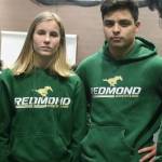 Redmonds Molly Williams and Jeremy Hernandez. Reporter file photo