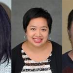 From left, regional editor Carrie Rodriguez, senior editor Samantha Pak and sports editor Andy Nystrom.