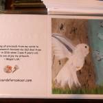 One of the many cards Megan and her mom have made to raise money for brain cancer research for a cure. Raechel Dawson/staff photo