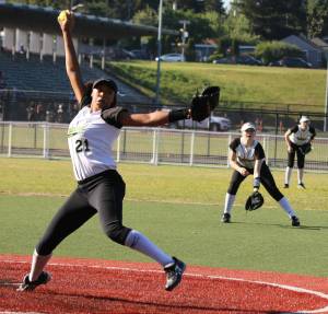 Milloy fires no-hitter as Redmond beats Roosevelt