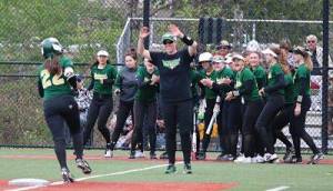 Mustang heads for home after big blast