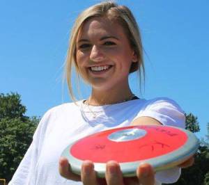 Redmond’s Hartman wins district discus title, sets girls school record