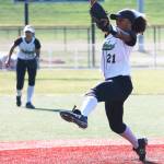 Redmonds Kiki Milloy pitched her way to the 3A KingCo Most Valuable Player award this season. Andy Nystrom / staff photo