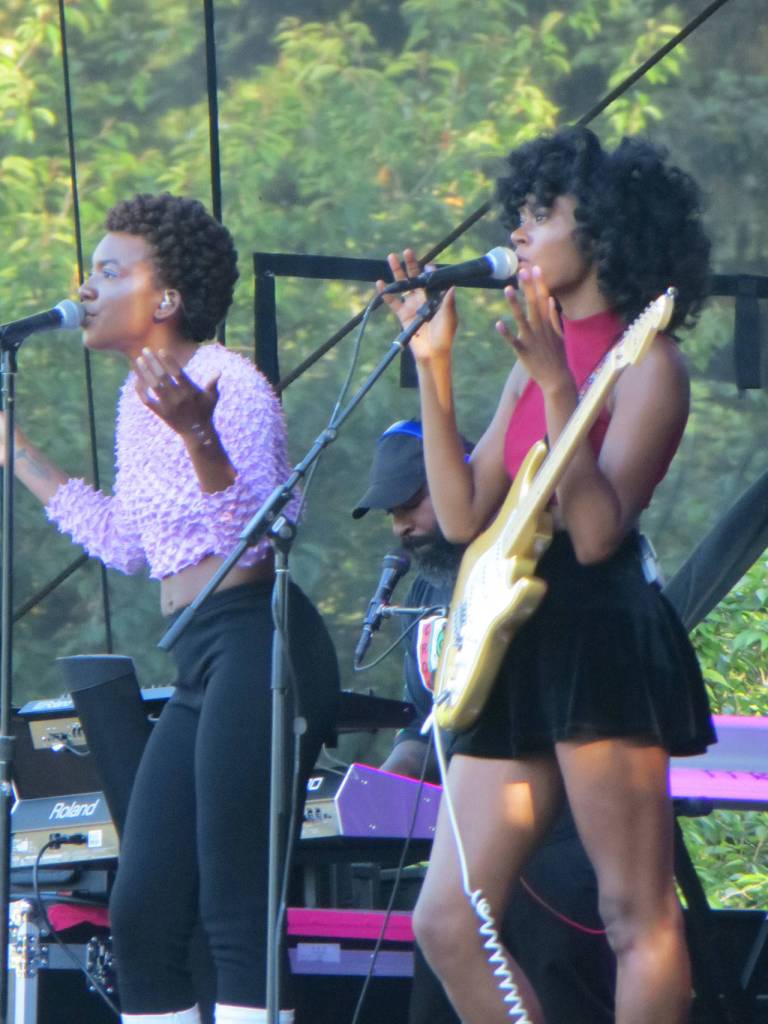 St. Beauty opened for Janelle Monáe at Marymoor Park near Redmond. Samantha Pak/Staff Photo