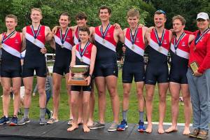 Bear Creek athlete rows at junior nationals on graduation day
