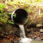 An example of a fish culvert that prevents fish from migrating through it. Creative commons