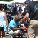 A family enjoys the activities at Derby Days in Redmond. Katie Metzger/staff photo