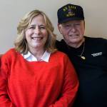 After being connected through home DNA tests through a relative, Lorna Fischer, 54, of Redmond and Bob Monize, 76, of Camano Island, went to Any Lab Test Now in Everett for a DNA paternity test. Olivia Vanni/staff photo