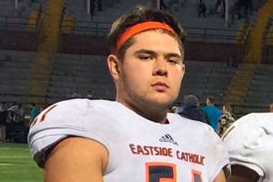 Redmond’s Medeiros captains Eastside Catholic varsity football squad