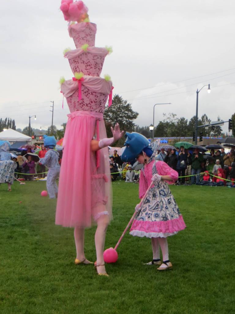 Fun and games with Lucia Neares Theatrical Wonders. Samantha Pak/staff photo