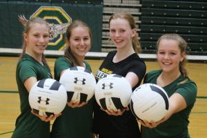 Making connections, winning volleyball matches