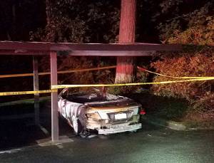 Redmond police search for vehicle arsonist