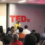 Shravya Kakulmarri shares about her experiences at the Hospital de Câncer de Barretos in Brazil and her goal to help decrease diabetes in Hispanic and Latino populations in Brownsville, Texas. Stephanie Quiroz/staff photo.