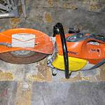 Police recovered this stolen saw, among other expensive tools, when they arrested the suspected tool thief. Courtesy of the Redmond Police Department