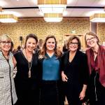 From left: Wendy Hardman, Lauren Silvernail, Dr. Lisa Greenwald, Mimi Siegel, Jenny Lay-Flurrie. Photo courtesy of Kinderings Facebook page.