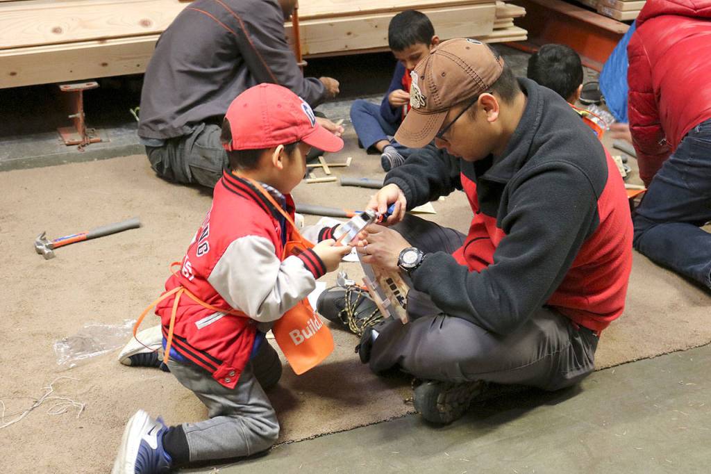 Home Depot hosts workshops every first Saturday of the month from 9 a.m. - 12 p.m. Stephanie Quiroz/staff photo.