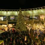 The end of the Luminary Walk on Dec. 1 ended at Redmond Town Center. Samantha Pak/staff photo