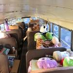 The donations will be used to stock Hopelinks Redmond center holiday toy and gift room. Photo courtesy of Hopelink