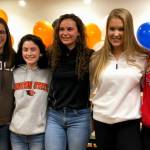 Left to right: Sammamish Rowing Associations Cameron Laukaitis, Mary Kirchoff, Kathryn Clemens, Allie Kelly and Faith Epp. Courtesy photo