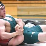 Lui takes charge on the wrestling mat
