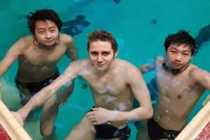 Swimming strong, having fun