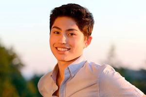 Douglas Smith, a senior at The Overlake School, co-founded KuriousMinds with his mother. Courtesy photo