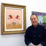 Director of Centro Cultural Mexico Carlos Jimenez opened Los Pajaros studio gallery for artists to display their art at free of cost. Jimenez also has his art display in the gallery. Stephanie Quiroz/staff photo