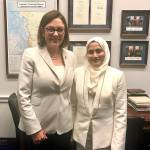 Representative Suzane DelBene and Redmond resident, Yasmin Ali attended the State of the Union last week. Photo courtesy of Suzane DelBene Twitter.