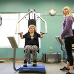 Toni Underwood of Redmond works out with PrimeFit coach three times a week. Stephanie Quiroz/staff photo