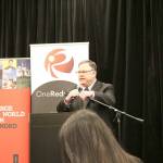 Mayor John Marchione presented his annual State of the City address at the Marriott hotel in the Redmond Town Center on Feb. 22. Stephanie Quiroz/staff photo