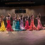 Nine Semilla Flamenco students opened the show for internationally awarded Flamenco dancer Karen Lugo on Feb. 22. Photo courtesy of Bibiana Ruiz.