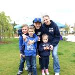 The Busch family from Everett said they really appreciate these type of events. Stephanie Quiroz/staff photo.