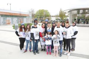 The Jayda team has participated in the Day Out for Autism event for the last four years in honor of Jayda Mccallum, 10 from Bothell. Stephanie Quiroz/staff photo                                For the fourth year, the Jayda team has participated in the Day Out for Autism event in honor of Jayda Mccallum, 10 from Bothell. Stephanie Quiroz/staff photo