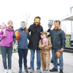 The Carollo family from Sammaish walked for their daughter Sarah, 12. Stephanie Quiroz