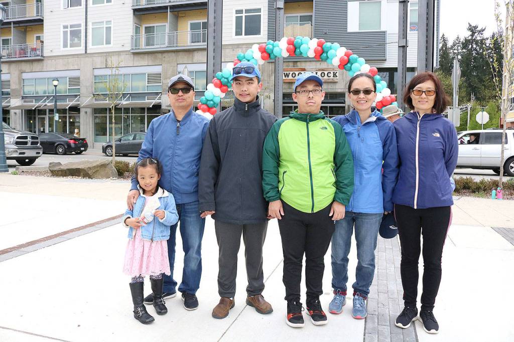 Seen at the Day Out for Autism event was the Wang family. Stephanie Quiroz/staff photo