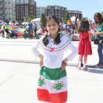 Isabella, 8, from Sammamish wears a traditional Mexican dress at the first Cinco de Mayo festival in Redmond on May 5.